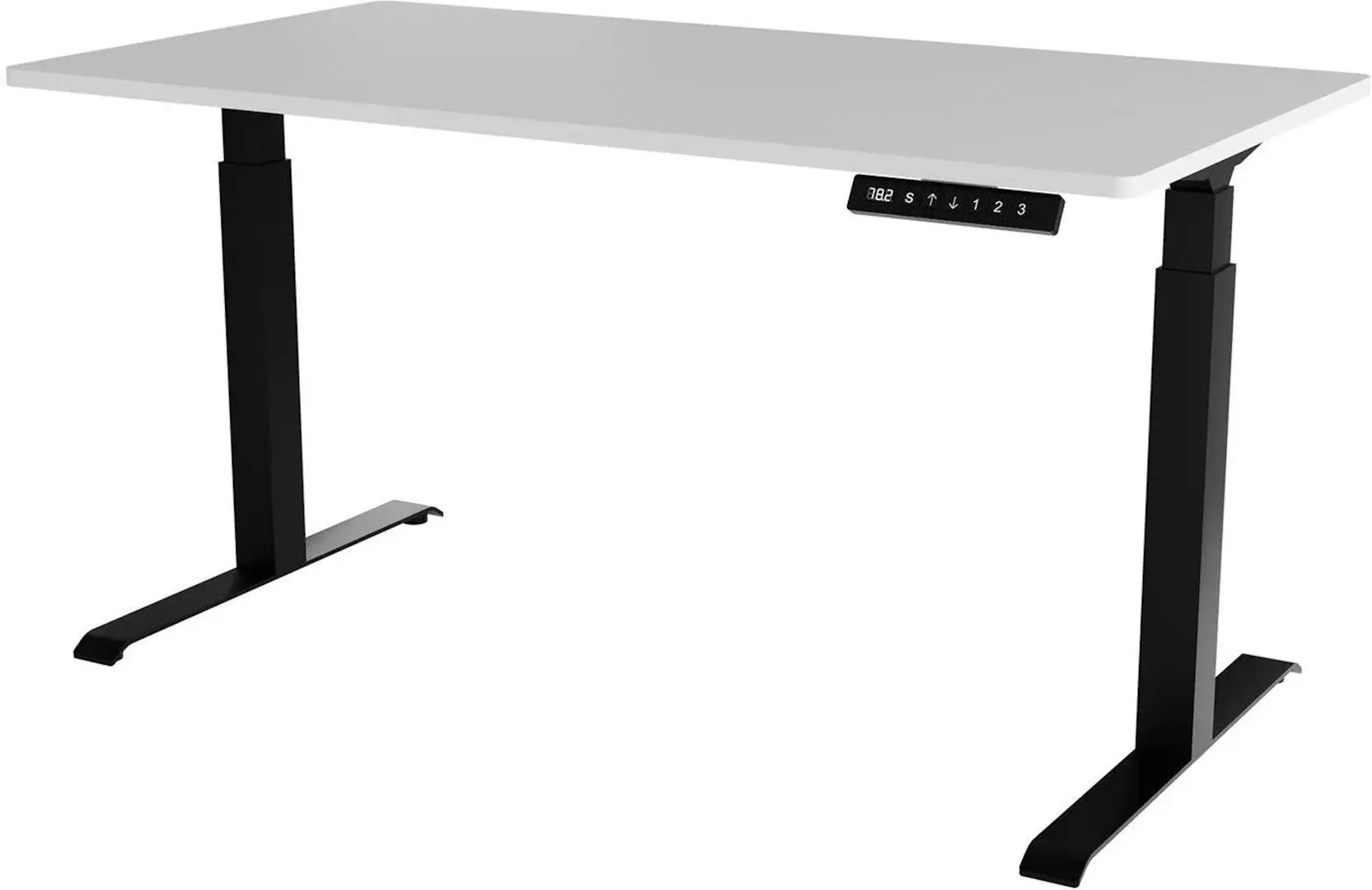 Письменный стол регулируемый Cama Moon Long 104030 (Black/White) - 2