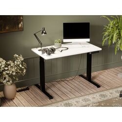 Письменный стол регулируемый Cama Moon Long 104030 (Black/White)