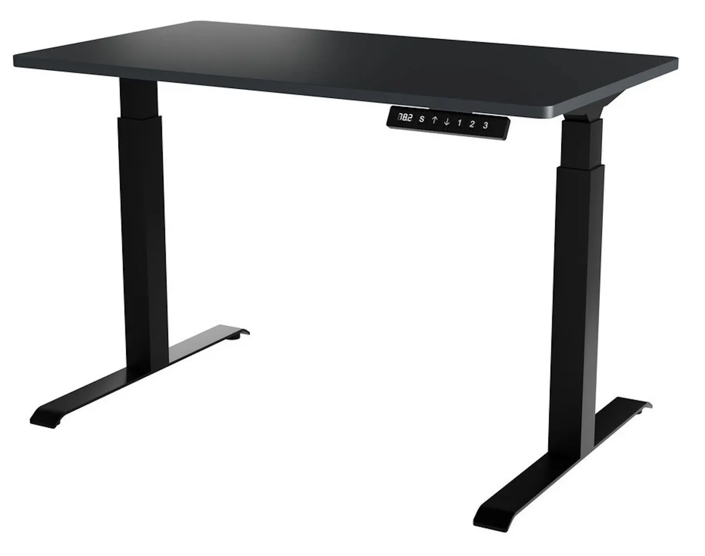 Письменный стол регулируемый Cama Moon Long 104032 (Black/Anthracite) - 2