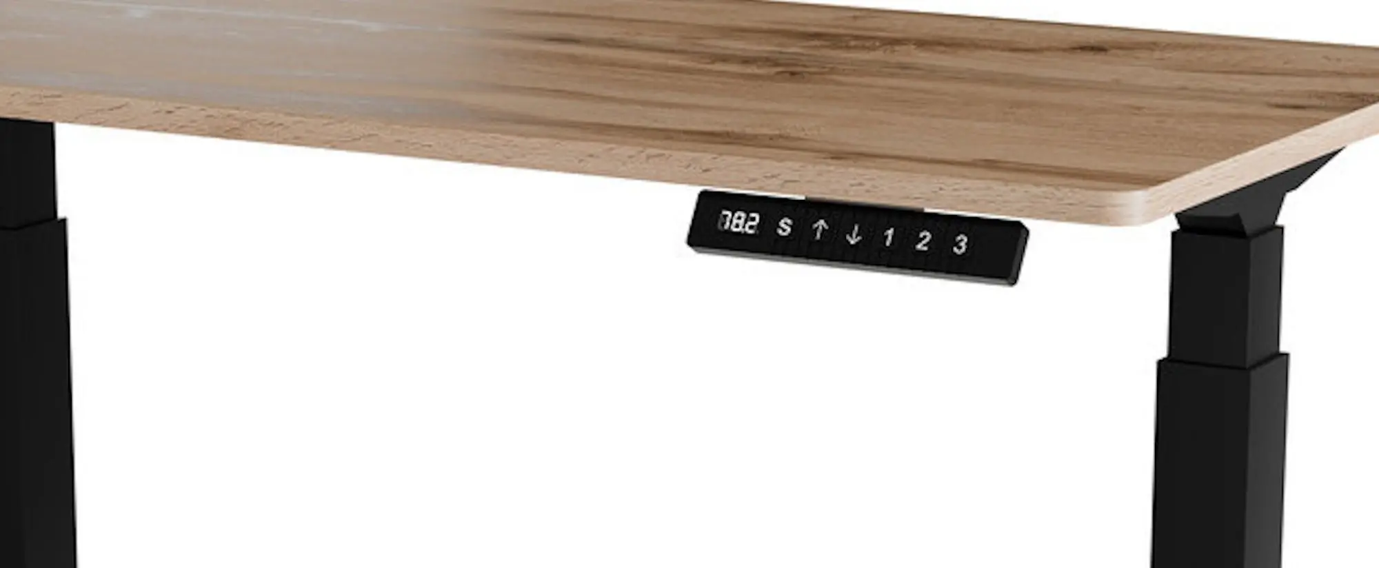 Письменный стол регулируемый Cama Moon Long 104033 (Black/Wotan) - 3