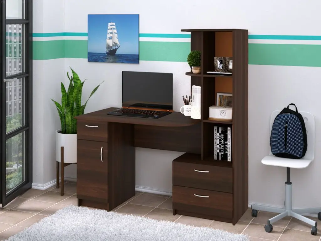 Письменный стол Пехотин Фаворит (Орех)