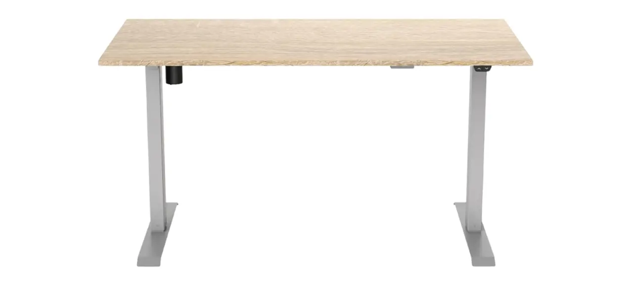 Masa de birou ET114 SL (Natural/Metallic)