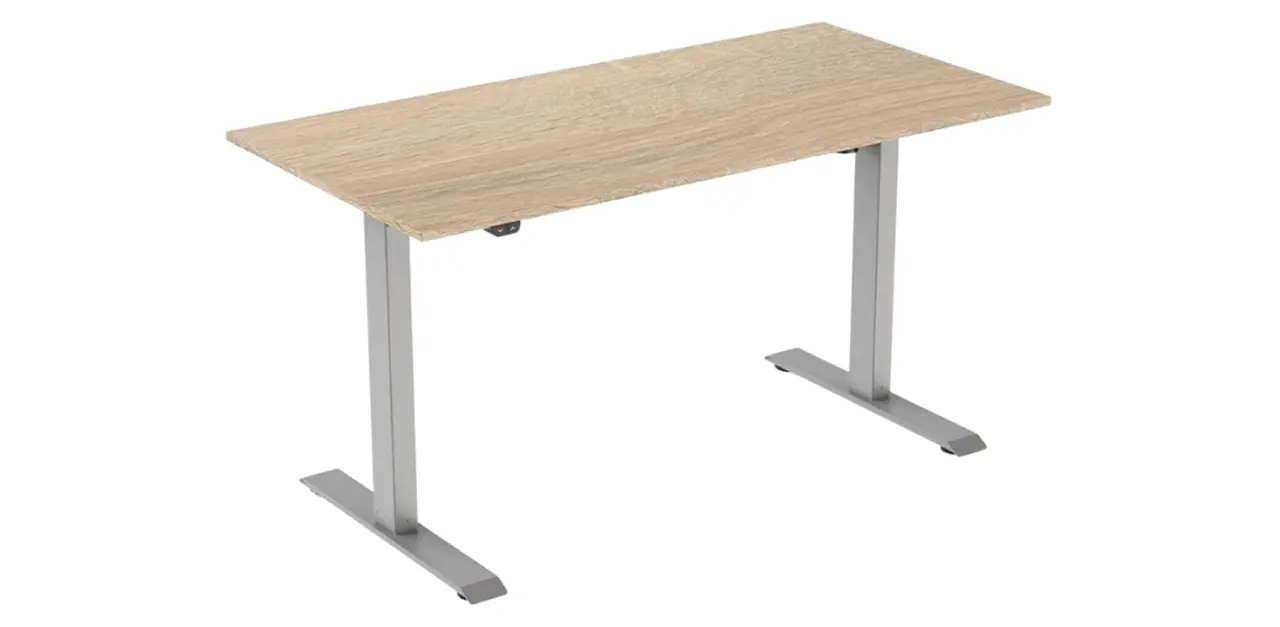 Masa de birou ET114 SL (Natural/Metallic)