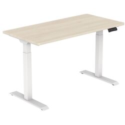 Masa de birou reglabila ET123 WH (White/Pine) Thumb