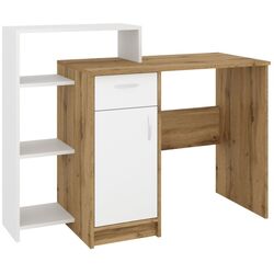 Masa de birou Пехотин Kredo (Tahoe Oak/White) Thumb