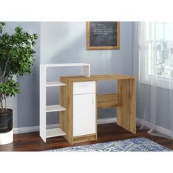 Письменный стол Пехотин Кредо (Дуб Тахо/Белый)