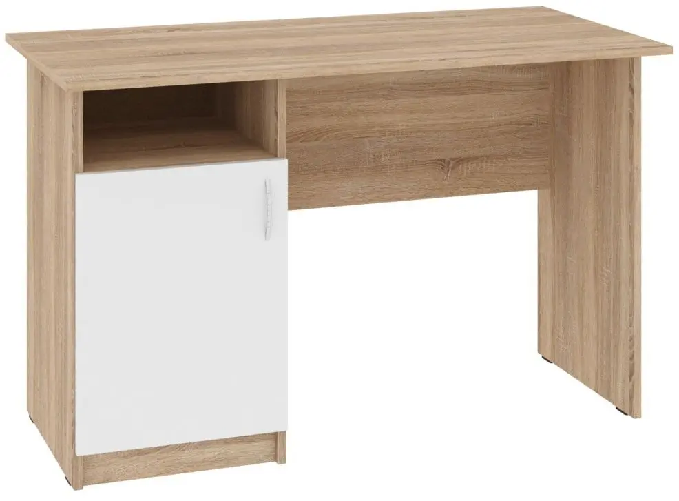 Письменный стол Пехотин Леон (Дуб Сонома/Белый)