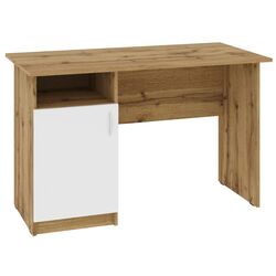 Письменный стол Пехотин Леон (Дуб Тахо/Белый) Thumb