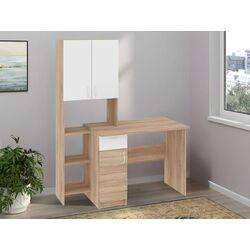 Masa de birou Пехотин Merydyan (Sonoma Oak/White)