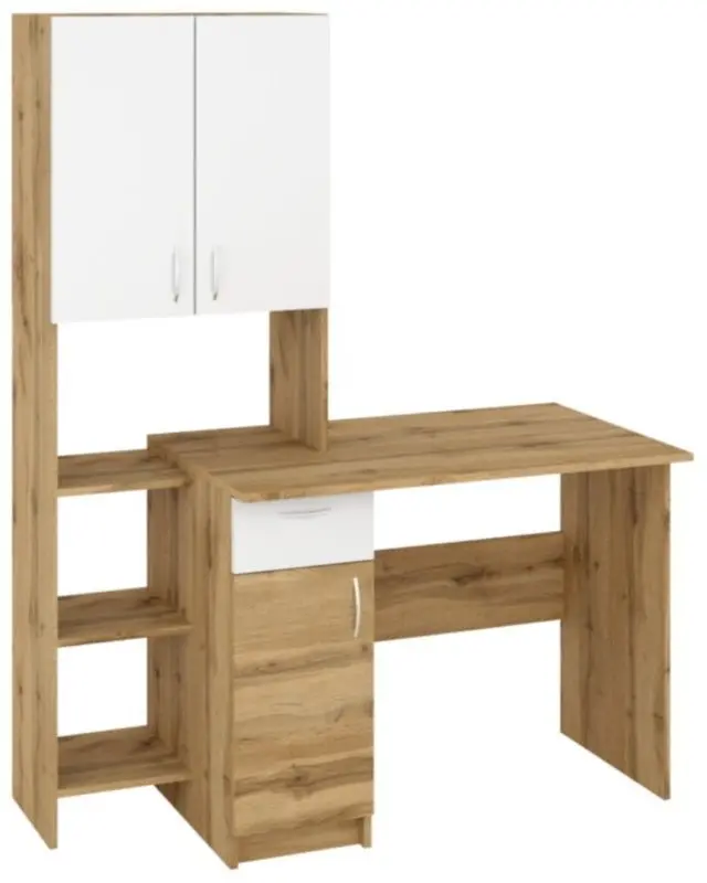 Masa de birou Пехотин Merydyan (Tahoe Oak/White)