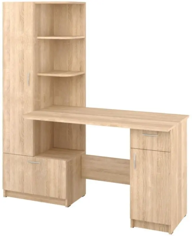 Masa de birou Пехотин Shans (Sonoma Oak)