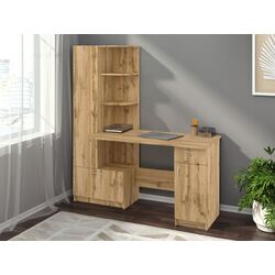 Письменный стол Пехотин Шанс левый (Дуб Тахо)