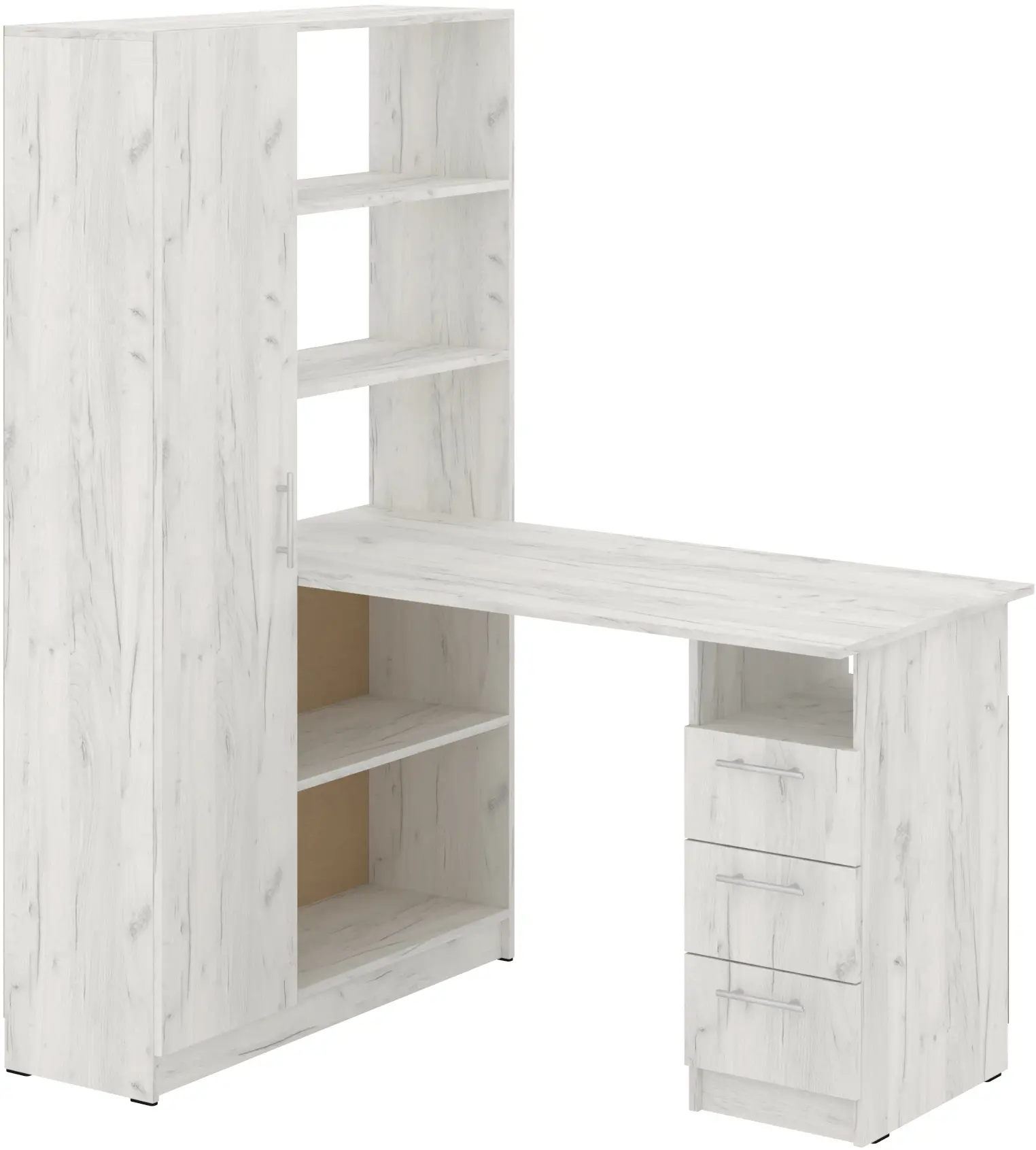 Письменный стол Пехотин Spektr (White Craft Oak)