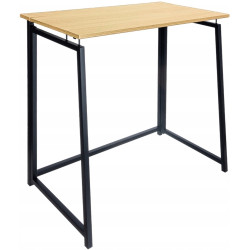 Masa pliabila Ruhhy 26116 (Black/Natural) Thumb