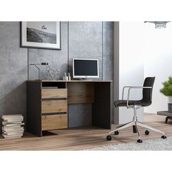 Письменный стол Signal B-005 (Wotan Oak/Anthracite) Thumb