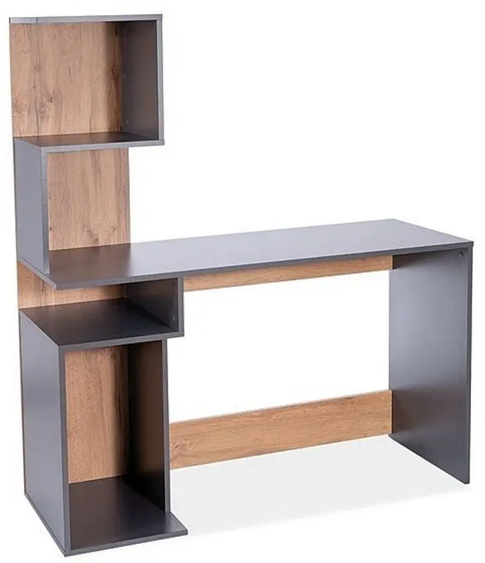 Компьютерный стол Signal B-007 (Anthracite/Wotan Oak)