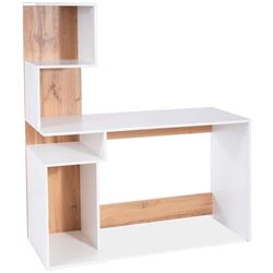 Компьюьерный стол Signal B-007 (White Matt/Wotan Oak)