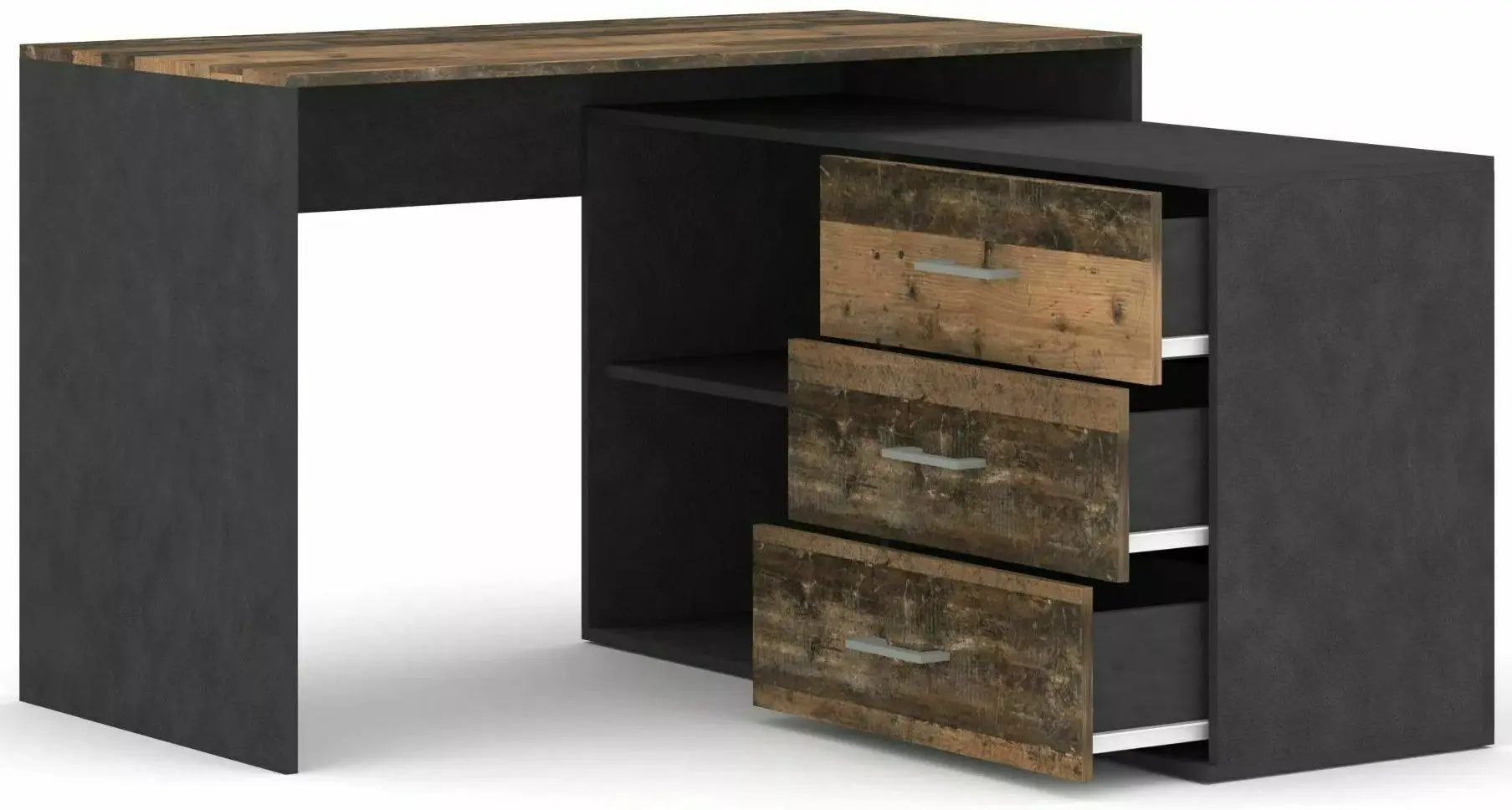 Masa de birou Signal B-013 (Old Wood/Matera)