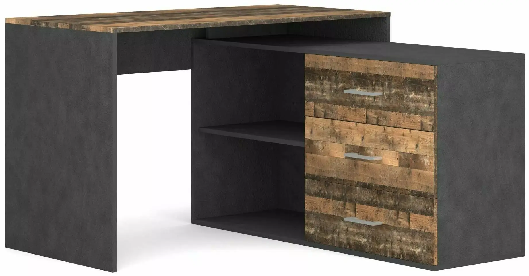 Masa de birou Signal B-013 (Old Wood/Matera)