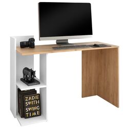 Письменный стол Tempo Kondela Andreo (Artisan Oak/White) Thumb