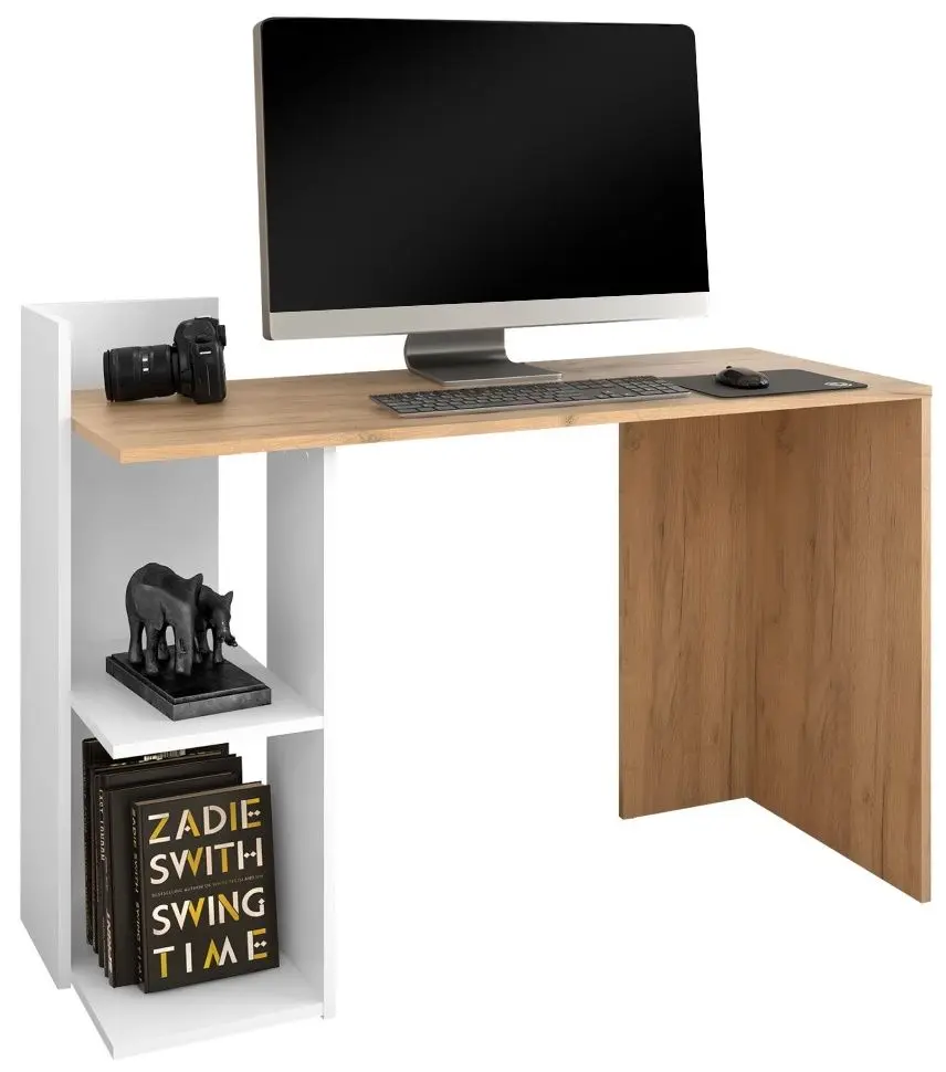Письменный стол Tempo Kondela Andreo (Artisan Oak/White)