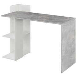 Письменный стол Tempo Kondela Andreo (Concrete/White) Thumb
