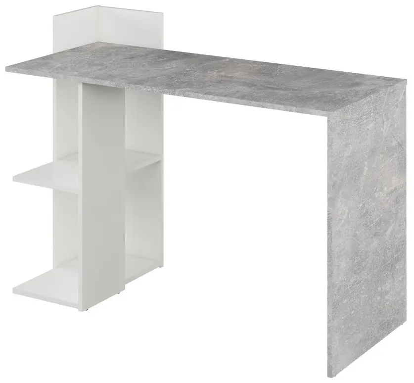 Письменный стол Tempo Kondela Andreo (Concrete/White)