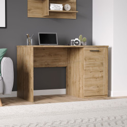 Masa de birou Tempo Kondela Dorsi 1D 120x60 (Navarre Oak)