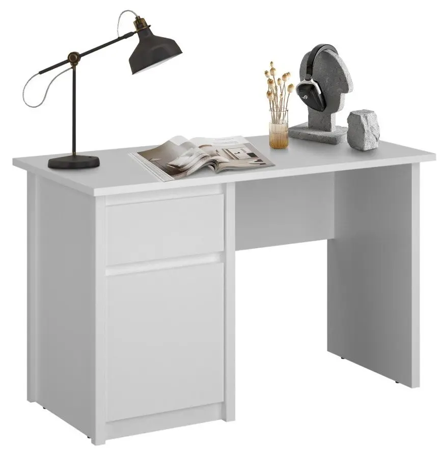 Masa de birou Tempo Kondela Erodin 1D1S/120 (White)