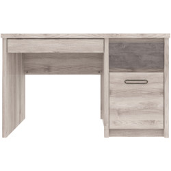 Masa de birou Tempo Kondela Jesi New 1D2S (Nairobi Chestnut/Onyx) Thumb