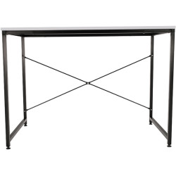 Masa de birou Tempo Kondela Mellora 120x60 (White/Black) Thumb