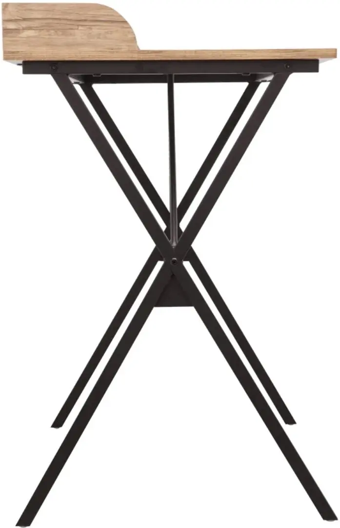 Masa de birou Tempo Kondela Ofis (Oak/Black)