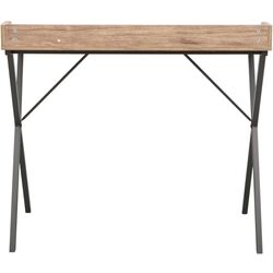 Masa de birou Tempo Kondela Ofis (Oak/Black) Thumb