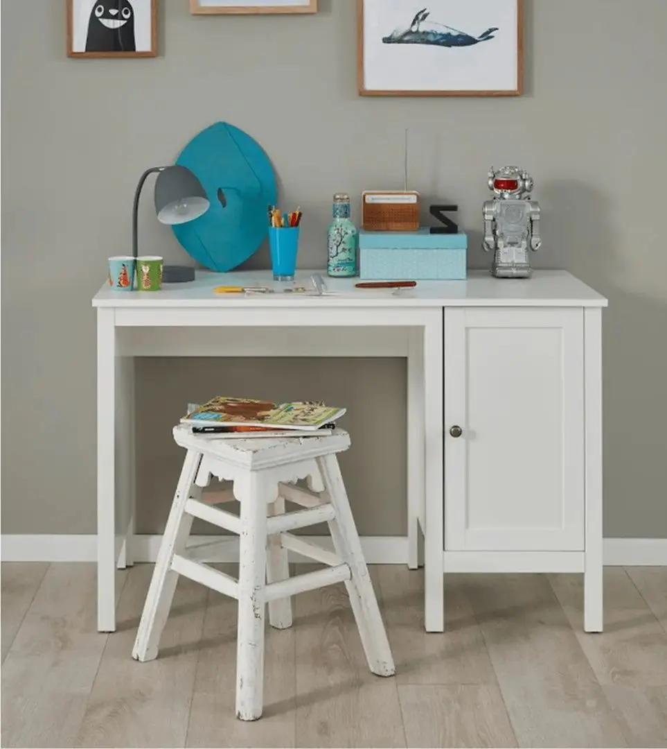 Masa de birou Tempo Kondela Olje 1D/1155 (White)