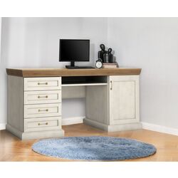 Masa de birou Tempo Kondela Royal B1 (Nordic Pine/Wild Oak)