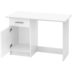 Masa de birou Tempo Kondela Siriss New (White) Thumb