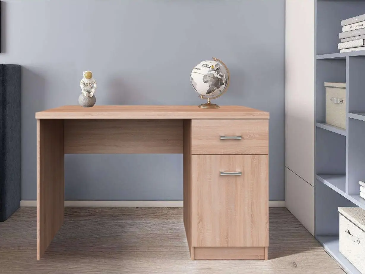 Masa de birou Tempo Kondela Topty Typ 36 1D1S (Sonoma Oak)