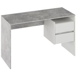 Письменный стол Tempo Kondela Tulio (Concrete/White) Thumb
