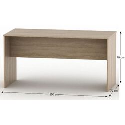 Письменный стол Tempo Kondela Tempo Asistent New 020 ZA (Sonoma Oak) Thumb