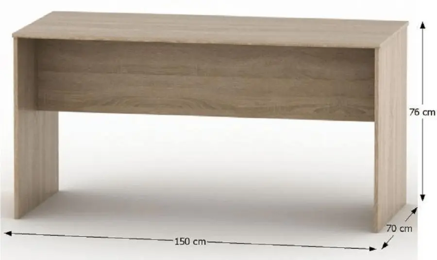 Письменный стол Tempo Kondela Tempo Asistent New 020 ZA (Sonoma Oak)