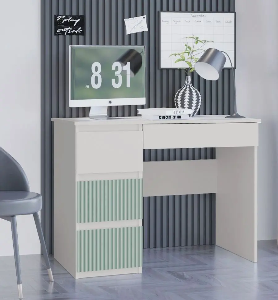 Письменный стол TopEshop Mijas Arteso Left (White/Mint)