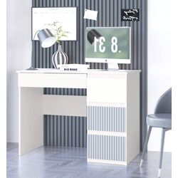 Masa de birou TopEshop Mijas Arteso Right (White/Blue)