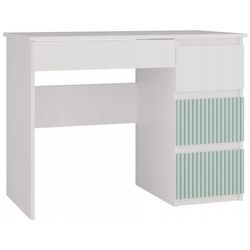 Masa de birou TopEshop Mijas Arteso Right (White/Mint) Thumb