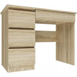Masa de birou TopEshop Mijas Left (Sonoma Oak)