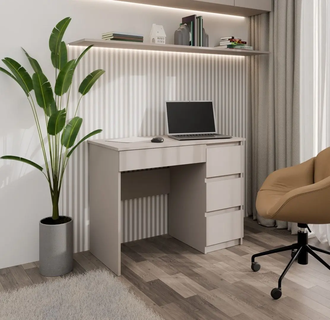 Masa pentru birou TopEshop Mijas Right (Clay)