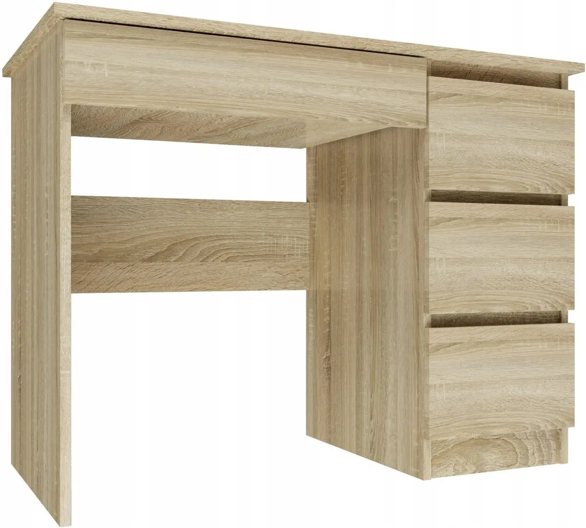 Masa de birou TopEshop Mijas Right (Sonoma Oak)