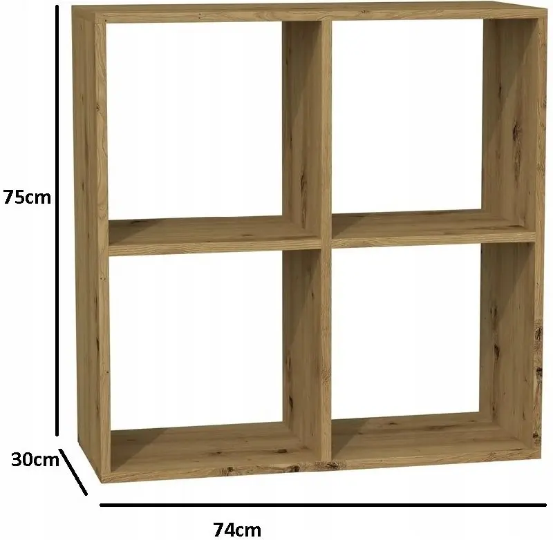 Письменный стол TopEshop Plus Malax 2x2 (Artisan Oak)