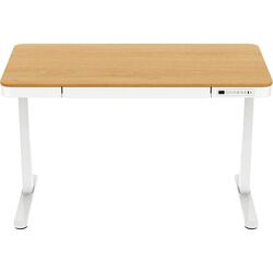 Письменный стол регулируемый Tuckano ET119W-C 60x120 (White/Oak) Thumb