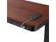 Masa de birou Tuckano ET119W-C (Black/Walnut)