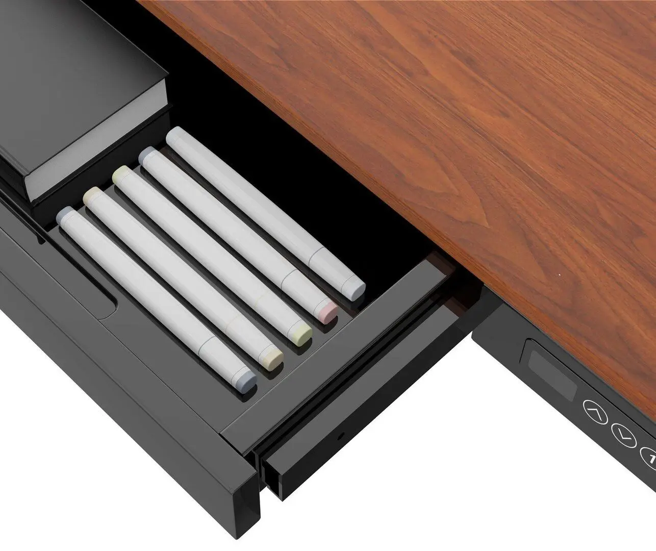 Письменный стол Tuckano ET119W-C (Black/Walnut)